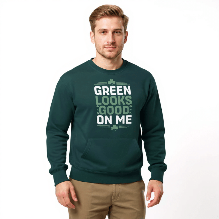 Unisex oversized green hoodie with relaxed fit, kangaroo pocket, and soft fleece fabric for ultimate comfort.