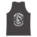 Men’s premium tank top -Beyond Human Speed - Image 22
