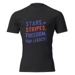 Unisex Fitted T-Shirt - Next Level 6210 - Stars Stripes Freedom - Image 7