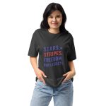 Unisex Fitted T-Shirt - Next Level 6210 - Stars Stripes Freedom - Image 3