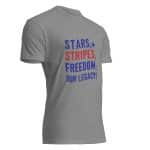 Unisex Fitted T-Shirt - Next Level 6210 - Stars Stripes Freedom - Image 26