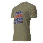 Unisex Fitted T-Shirt - Next Level 6210 - Stars Stripes Freedom - Image 21