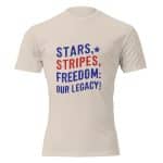 Unisex Fitted T-Shirt - Next Level 6210 - Stars Stripes Freedom - Image 31