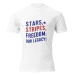 Unisex Fitted T-Shirt - Next Level 6210 - Stars Stripes Freedom - Image 35