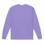 Garment-dyed heavyweight long-sleeve shirt - Fight Hard Earn Respect - Image 14