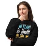 Premium heavyweight long sleeve shirt - No Fear No Limits - Image 7