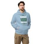 Unisex oversized hoodie - Green Looks Good On Me - Image 8