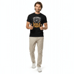 DryBlend® T-Shirt in white, modern classic fit, moisture-wicking fabric, perfect for workouts or casual wear.