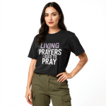 Unisex Garment Dyed Creator 2.0 Vintage T-Shirt | Stanley/Stella SATU041 - Living The Prayers I Used To Pray - Image 3