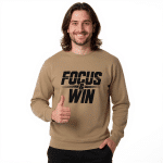 Unisex Premium Sweatshirt - Focus And Win - Image 2