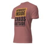 Unisex Fitted T-Shirt - Next Level 6210 - Introvert Inside Chaos Outside - Image 15