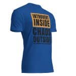 Unisex Fitted T-Shirt - Next Level 6210 - Introvert Inside Chaos Outside - Image 13