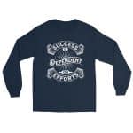 Men’s Long Sleeve Shirt - Success Is Dependent On Efforts - Image 10