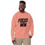 Unisex Premium Sweatshirt - Focus And Win - Image 4