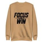 Unisex Premium Sweatshirt - Focus And Win - Image 23