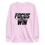 Unisex Premium Sweatshirt - Focus And Win - Image 31