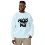 Unisex Premium Sweatshirt - Focus And Win - Image 17