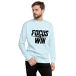 Unisex Premium Sweatshirt - Focus And Win - Image 18
