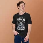Unisex t-shirt -Built By Pressure - Image 4