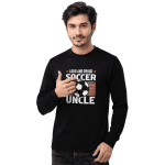 Men’s Long Sleeve Shirt - Loud and Proud Soccer Uncle - Image 2