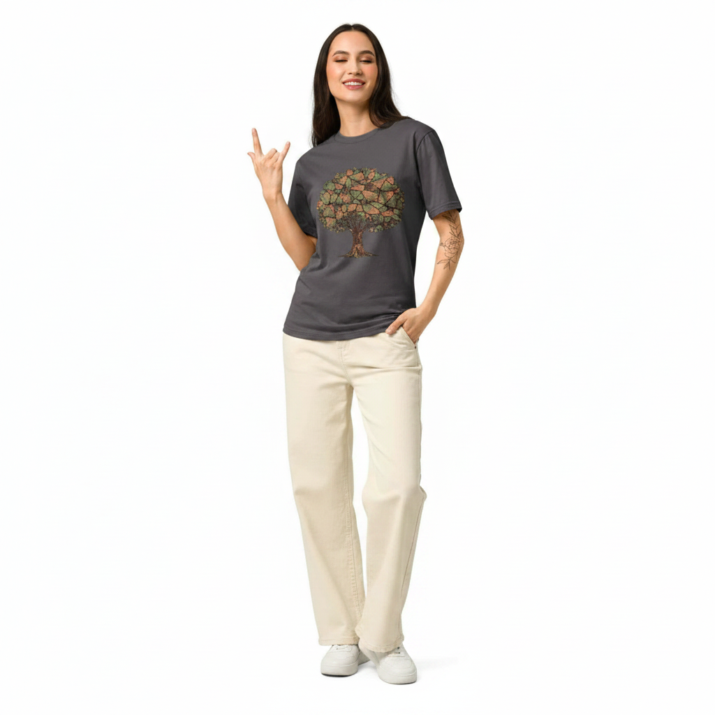 Unisex Garment Dyed Creator 2.0 Vintage T-Shirt | Stanley/Stella SATU041 -Dreaming Tree - Image 3