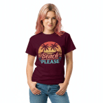 Unisex classic tee - Beach Please - Image 3