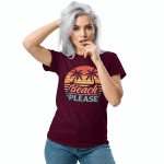 Unisex classic tee - Beach Please - Image 2