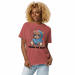 Unisex garment-dyed heavyweight t-shirt - Doing My Best Life - Image 2
