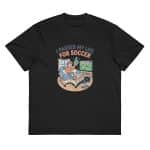 Men’s box tee - I Paused My Life For Soccer - Image 9