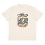 Men’s box tee - I Paused My Life For Soccer - Image 12