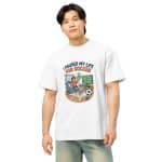 Men’s box tee - I Paused My Life For Soccer - Image 8