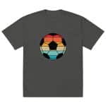 Oversized faded t-shirt - Soccer Player - Image 15
