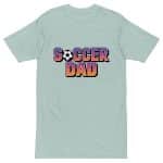 Men’s premium heavyweight tee - Soccer Dad - Image 17