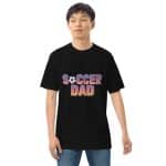 Men’s premium heavyweight tee - Soccer Dad - Image 5