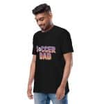 Men’s premium heavyweight tee - Soccer Dad - Image 4