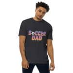 Men’s premium heavyweight tee - Soccer Dad - Image 6