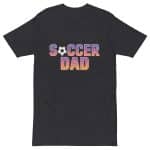 Men’s premium heavyweight tee - Soccer Dad - Image 11
