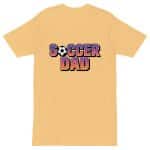 Men’s premium heavyweight tee - Soccer Dad - Image 19