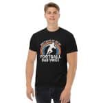 Unisex classic tee - Don't Make Me Use My Football Dad Voice - Image 6