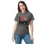 Unisex classic tee - I Love Naps - Image 3