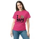 Unisex classic tee - I Love Naps - Image 2