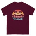 Unisex classic tee - Beach Please - Image 12