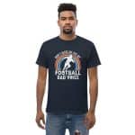 Unisex classic tee - Don't Make Me Use My Football Dad Voice - Image 8