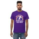 Unisex classic tee - Don't Make Me Use My Football Dad Voice - Image 11