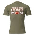 Unisex Fitted T-Shirt - Next Level 6210 - American Football Mom - Image 24