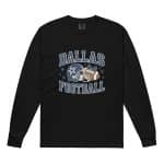 Garment-dyed heavyweight long-sleeve shirt - Dallas Football - Image 7