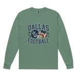 Garment-dyed heavyweight long-sleeve shirt - Dallas Football - Image 9