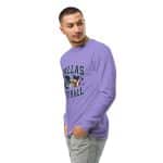Garment-dyed heavyweight long-sleeve shirt - Dallas Football - Image 3