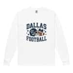 Garment-dyed heavyweight long-sleeve shirt - Dallas Football - Image 12