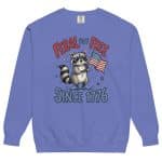 Unisex garment-dyed sweatshirt - Feral But Free - Image 15